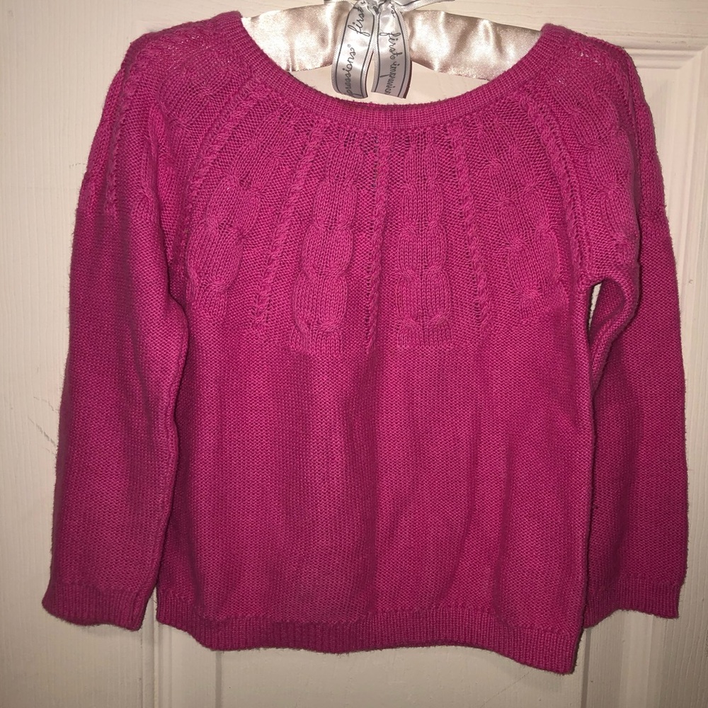 🥰 Cute Pink is Mink Toddler Sweater 🥰